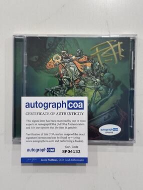 **SIGNED** Freddie Gibbs - You Only Die 1nce CD autographed!! COA ACOA #1